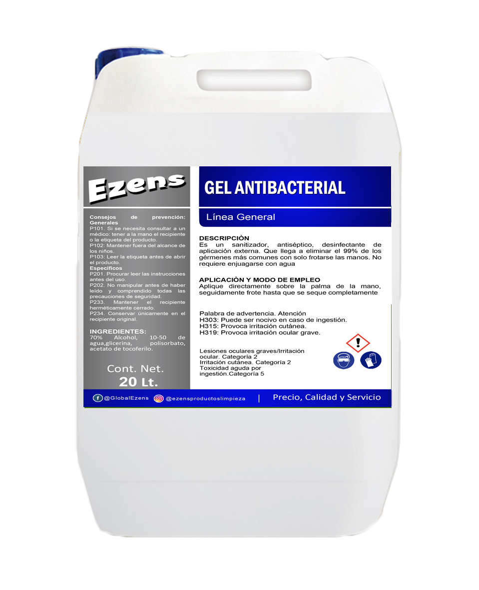 Gel Antibacterial